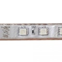 Banda Led RGB Exterior 5050 IP65 5W, 50ml cu 3 alimentatoare 8 jocuri lumini incluse Volga RGB