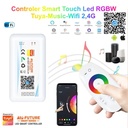 Controller banda led RGBW, Smart Touch Tuya Music WIFI 2,4G