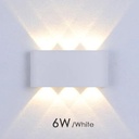 Aplică albă Led 6W, Iluminat Exterior, 420Lm