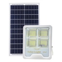 Proiector Solar Led 200W, Iluminat Perimeral, cu Panou Solar 6V 25W, Acumulator 15000mA, si Telecomanda, Alb
