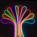 Furtun Led Luminos Neon Flex 1M, Lumina RGB Multicolor, IP65