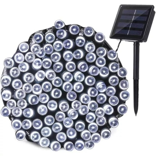 [LOG-SL100W] Instalatie Solara 100 Leduri SL100C Lumina Rece lunfimea de 12M