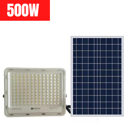 [RF-TJ-520-500W] Proiector Led cu Acumulator, 500W IP65, Lampa cu Panou Solar si Telecomanda
