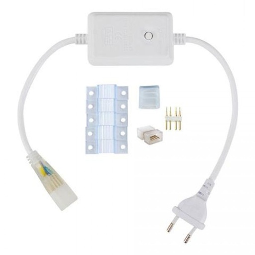 [081-009-0012] Cablu Alimentare Banda Led Ganj 6A RGB, 12mm, IP65